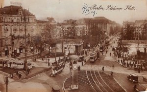 Lot320 berlin potsdamer platz tram real photo germany