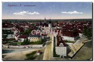 Old Postcard Haguenau Gesamansicht