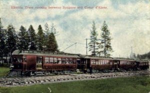 Spokane & Coeur D'Alene - Washington WA Postcard