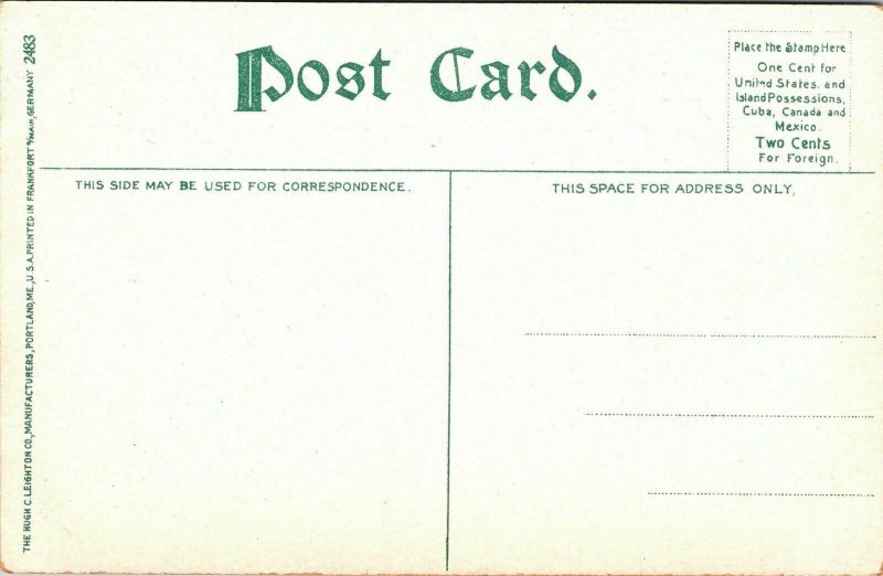 Thousand Islands Lost Channel Antique Postcard DB UNP Unused Germany 