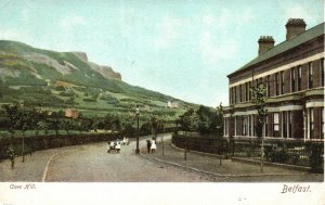 Vintage Postcard 1900's Cave Hill Main Street Country Park Belfast N. Ireland