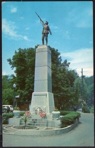 Ontario ~ The Cenotaph CHATHAM - Apr 1965 in ink - Chrome 1950s-1970s