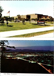 2~4X6 Postcards Oak Ridge TN Tennessee AMERICAN MUSEUM SCIENCE/ENERGY~NIGHT VIEW
