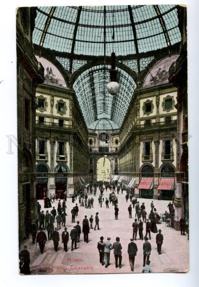 138437 Italy Milano MILAN Galleria Vittorio Emanuele II OLD PC