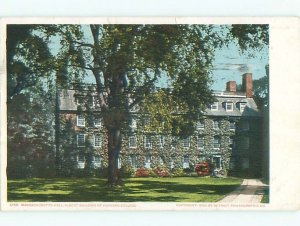 1900 Massachusetts Hall At Harvard University Cambridge Massachusetts MA Q1783