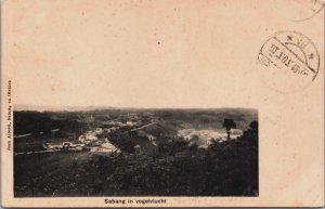Indonesia Sabang In Vogelvlucht Atjeh Vintage Postcard C146