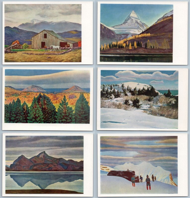 ROCKWELL KENT USA Alaska Maine Greenland Far North Eskimo 1966 SET 16 Postcards