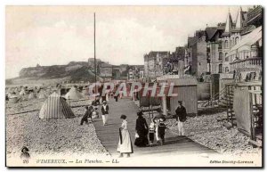 Wimereux - The Boardwalk - Postcard Old