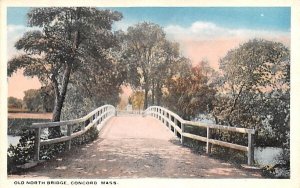 Old North Bridge in Concord, Massachusetts