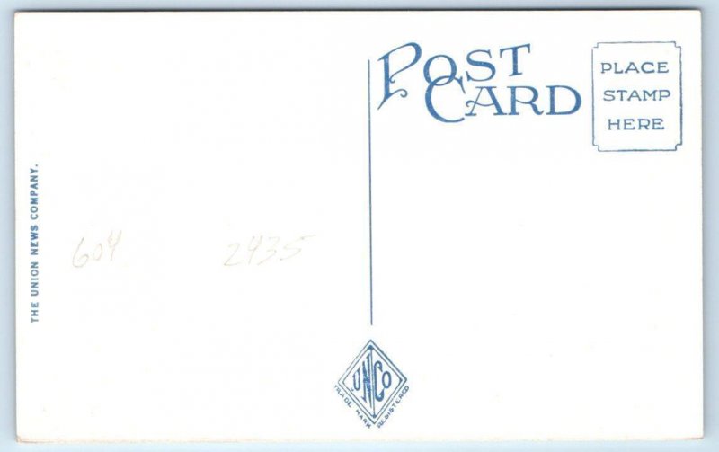 STEAMSHIP BOSTON on Eastern S. S. Lines  c1920s Postcard