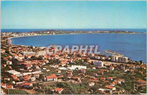 Modern Postcard The French Riviera Golfe Juan General view