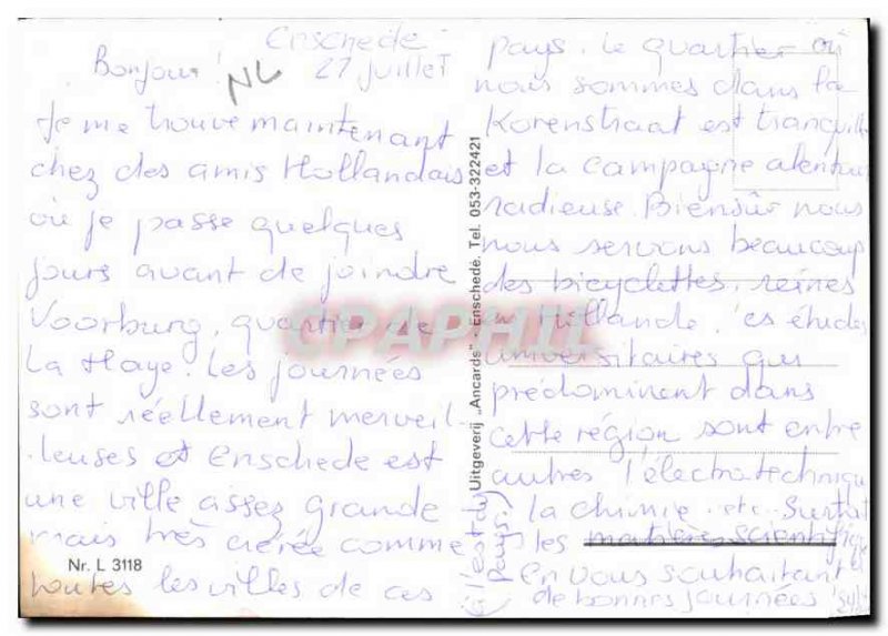 Modern Postcards Technische Hogeschool Twente Drienerlo