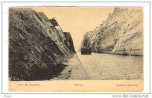 Oceanliner/Boat, Canal De Corinthe, Athenes, Greece, 1900-1910s