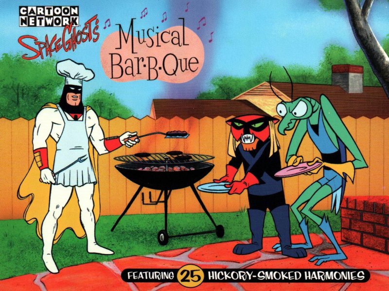 Space Ghost's Musical Bar-B-Que Cartoon Network Advertising