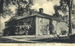 Residence of Miss Alice Baker - Deerfield, Massachusetts MA