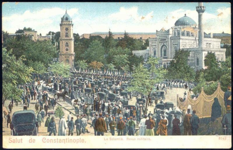 turkey, CONSTANTINOPLE, Le Selamlik, Military Review (1910s)