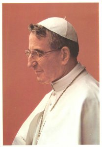 Religious Postcard Papa Luciani picture