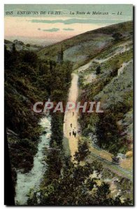 Postcard Old Vichy Surroundings Of The Road Malavaux