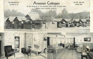 SD, Rapid City, South Dakota, Arneson Cottages, Multi View, Esp Printing