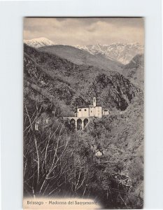 Postcard Madonna del Sacromonte Brissago Switzerland