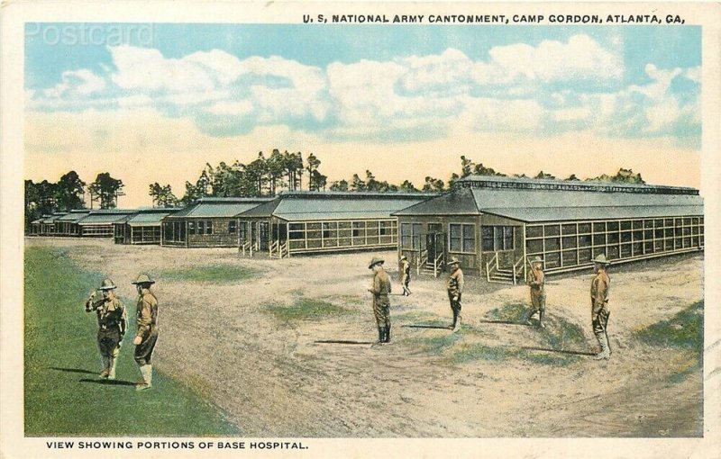 Military, Atlanta, Georgia, National Army Cantonment, Base Hospital, No. A-64982