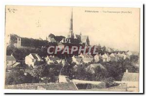 Pithiviers Old Postcard Panoramic view (North East)