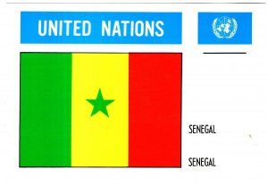 Senegal Flag, United Nations