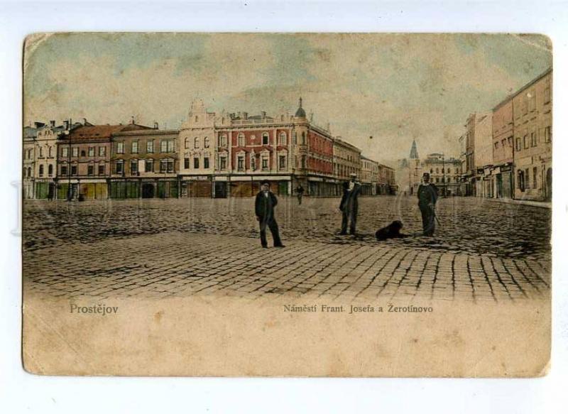 191074 Czech Republic PROSTEJOV Vintage postcard