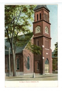 ME - Biddeford. St. Mary's Church  ca 1905