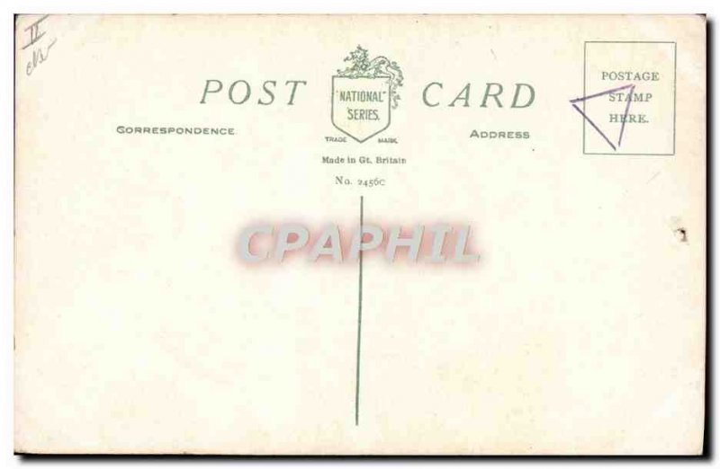 Postcard Old Army Flags