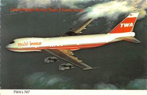 TWA's 747 - Plane