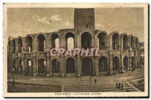 Old Postcard Provence Les Arenes d & # 39Arles