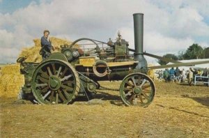 Lord Charlie Fowler Traction Engine 8337 Leeds Sandy Bay Holiday Park Postcard