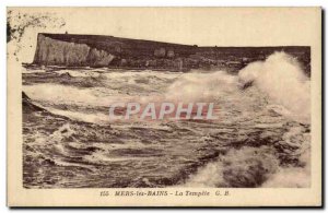 Mers les Bains - The Tempest - Old Postcard