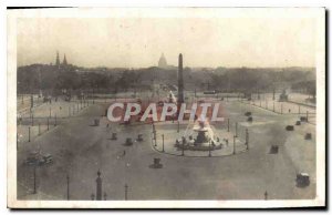 Old Postcard Our Beautiful Paris Concorde Square