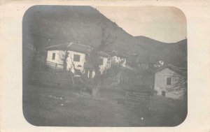 RPPC SOFIA BULGARIA TRAIN WW1 MILITARY HANDSTAMP REAL PHOTO POSTCARD WNC 155