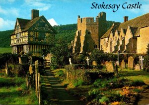 England Shropshire Stokesay Castle