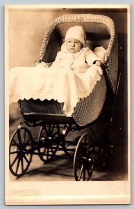 RPPC Real Photo Postcard -Named Young Girl - Parsons, Kansas - c1920