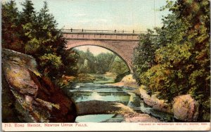 Massachusetts Newton Upper Falls The Echo Bridge