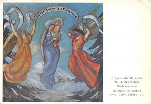 BF34948 chapelle du markstein n d des neiges   painting art front/back scan