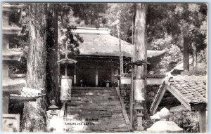 c1930s Yamada Ise Japan Temple Litho Photo Postcard Scenery Yokkaichi Vtg A65