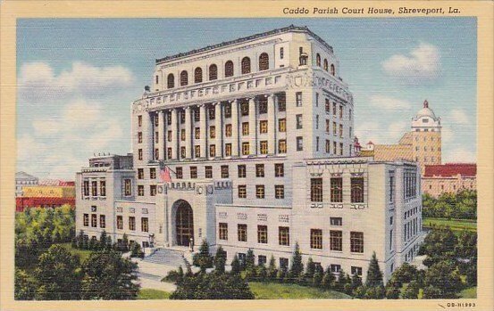 Louisiana Shreveport Caddo Parish Court House