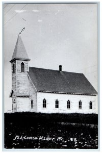 c1950's Methodist Episcopal Church Lubec Maine ME RPPC Photo Unposted Postcard 