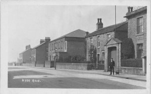 Mottram England Hyde Road Real Photo Vintage Postcard AA70398