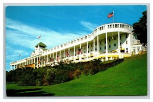 Vintage 1970's Advertising Postcard The Grand Hotel Mackinac Island Michigan