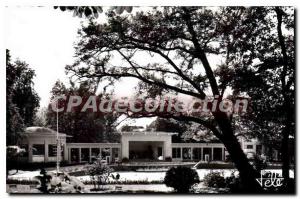 Postcard Old Aix Les Bains The Park And The Theater