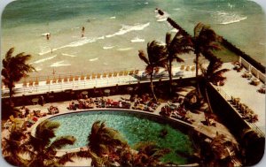Florida Miami Beach Beautiful Tropical Pool