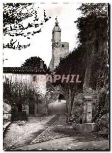 Postcard Modern Vaison la Romaine The belfry and the fountain