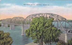 Texas Denison The Red River Bridge