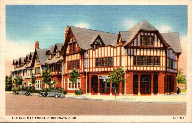 Ohio Cincinnati The Mariemont Inn 1939 Curteich